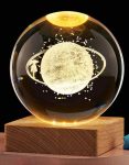 3D Crystal Ball Night Lamp – Galaxy LED Light Decorative Gift Bangladesh